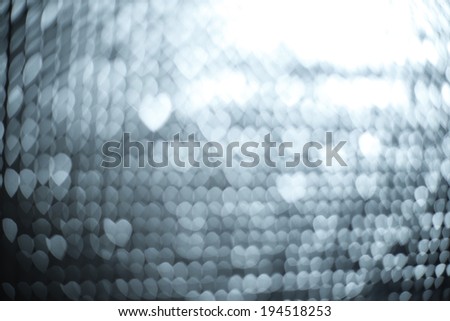 hearts bokeh as background  texture