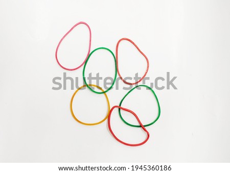 Colorful rubber bands high quality