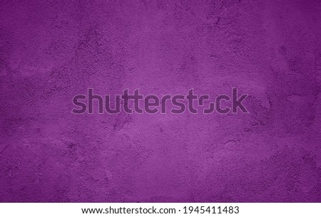 Purple Abstract Background. Painted dark purple color Stucco Wall Texture With Copy Space for design. Art Wallpaper