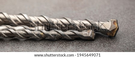 Drill bits for drilling concrete masonry or stone. Metal work industry.