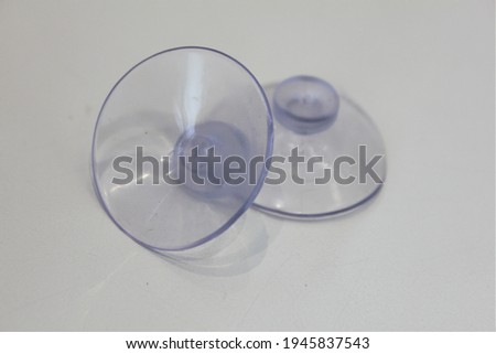 Isolated plastic Suction cups two Royalty-Free Stock Photo #1945837543