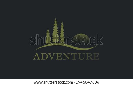 Youth Adventure holiday logo, modern and stylish typography slogan for t-shirt. Abstract design with the lines style. Vector print, typography, poster. Global swatches.