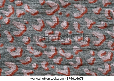 texture of the crumpled fabric with color abstract drawing