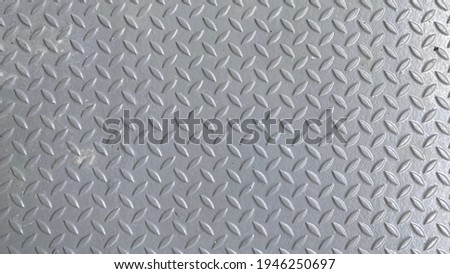 checker plate abstract floor metal texture color Gray
