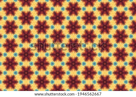Colorful geometric abstract pattern for textile and design