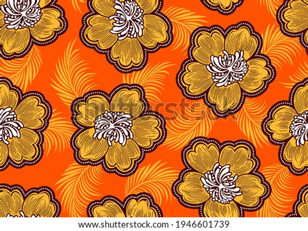 flower seamless pattern, picture art and abstract background.