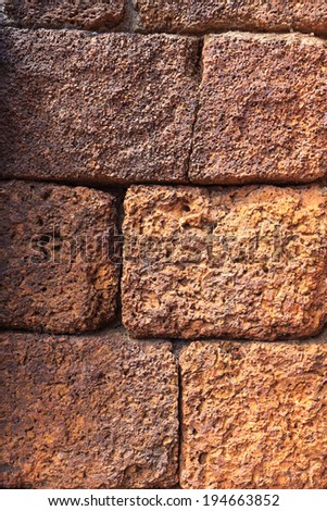 Wallpapers laterite stone ancient Thailand. 