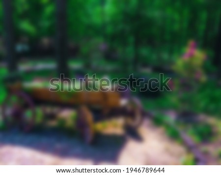 Blurred landscape background, abstract picture, desktop screensaver. 