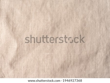 Linen napkin textured for background. Close up texture fabric Royalty-Free Stock Photo #1946927368