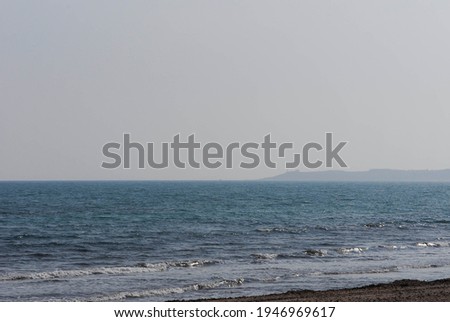 Open sea with a lot of cloudy skies and views of the horizon