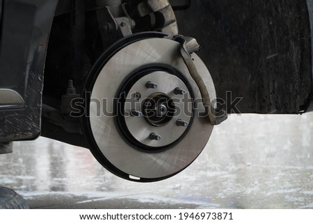 Brand new brake discs for garage cars. Auto mechanic
