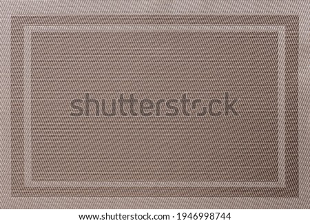 Brown frame pattern moulding interior wall