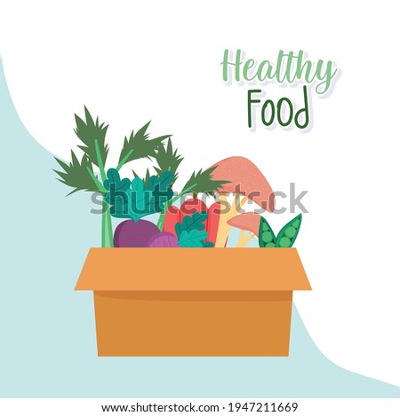 healthy food harvest fresh banner