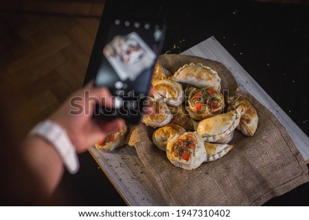 food photography for social networks