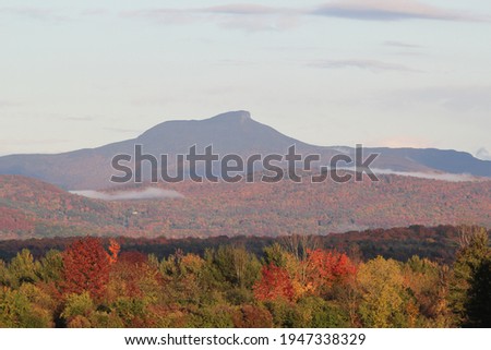 colorful fall foliage Mountain View