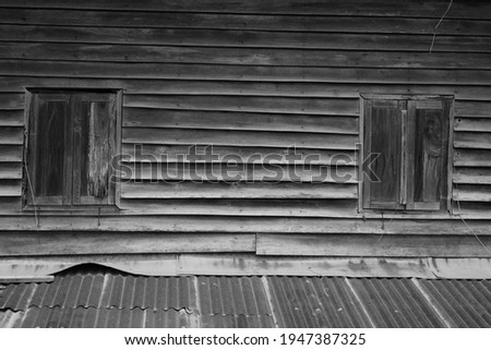 old wooden window abstract beautiful black and white background monochrome picturents