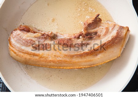 Fried Pork Belly in Soy Sauce