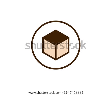 Box line icon. Vector symbol in trendy flat style on white background. Commerce sing for design.