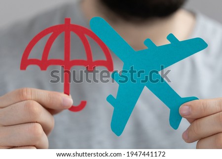 airplane travel paper vacation minimalimus cut out
