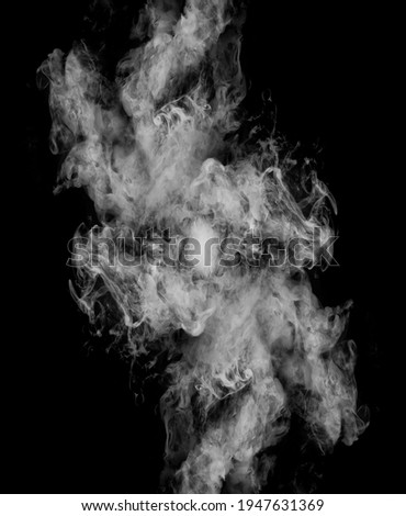 Black and White Smoke Template Image. Perfect for posters, cards, other printed materials and desktop Background.