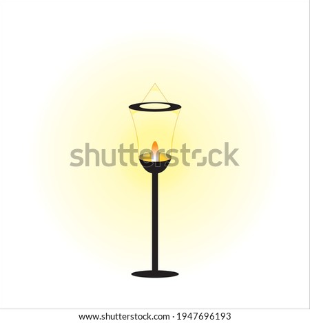
Garden lamp. Vector garden lights are suitable for illustration, place design, architecture, decoration, and for various activities related to graphic design.