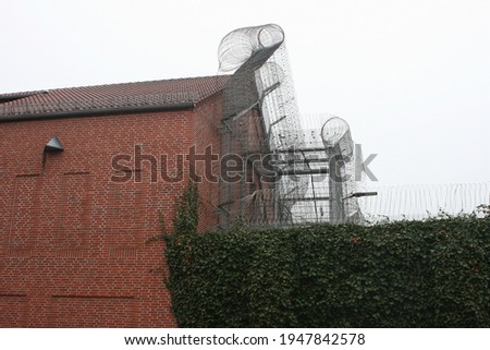 penal institution in lingen germany Royalty-Free Stock Photo #1947842578