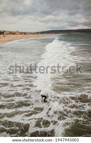 Beach waves background nature photography