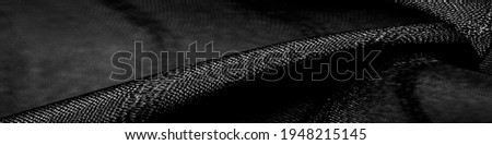  simple gray fabric with lines. The lines formed by the extraction of the thread, Texture, background