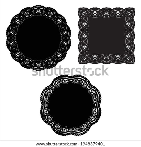 elegant and classical lace paper