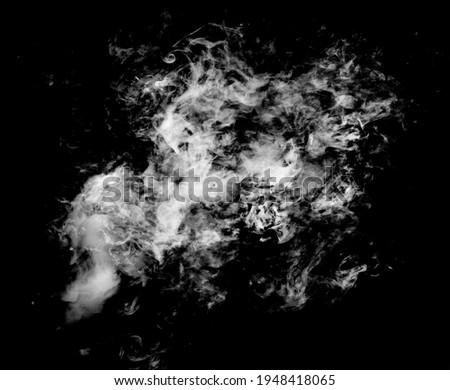 Beautiful abstract smoke background. Fluid art, mixture of colors creating transparent waves and swirls. Perfect image for posters, cards, other printed materials.