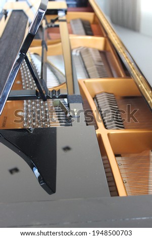 simplicity and beauty of a piano
