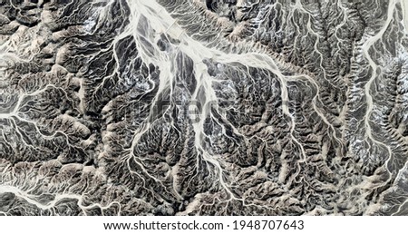 electric storm,  abstract photography of the deserts of Africa from the air. aerial view of desert landscapes, Genre: Abstract Naturalism, from the abstract to the figurative, contemporary 