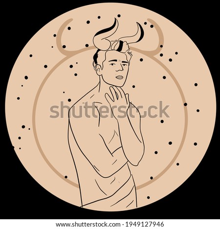 zodiac signs men one line astrology and space mystic 