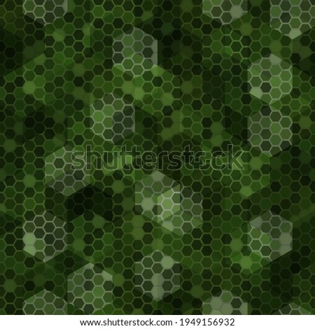 Texture military tan green colors forest camouflage seamless pattern