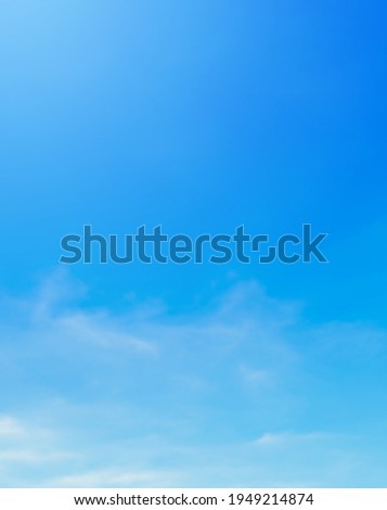 blue sky with beautiful natural white clouds Royalty-Free Stock Photo #1949214874