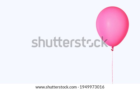 Pink air balloons on the background. Concept wedding, Valentine's Day, lovers.