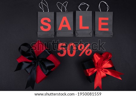 Super sale with realistic gifts boxes