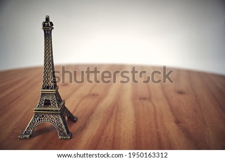 Travel concept background. Eiffel Tower.