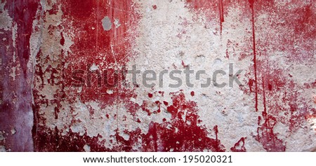 Antique flaked plaster wall texture background