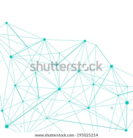 elegant modern blue and green web. vector illustration