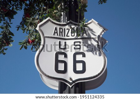 The Historic U.S Route 66, Williams, Arizona Royalty-Free Stock Photo #1951124335