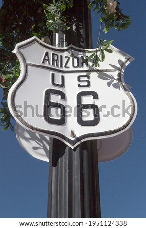 The Historic U.S Route 66, Williams, Arizona Royalty-Free Stock Photo #1951124338