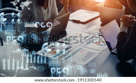 Statistics of business concept. Finance chart. Financial planning. Data analysis. Management strategy. Royalty-Free Stock Photo #1951300540