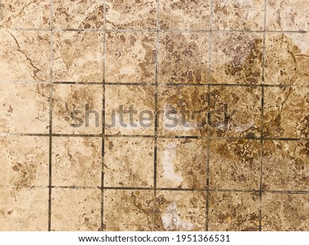 Beige color stains stone  background.