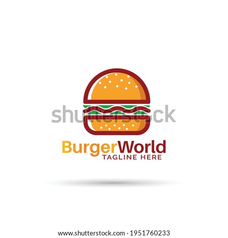 Burger house vector logo design  - Burger logo design Fresh, original and full vector design. It is high resolution, editable and printable.