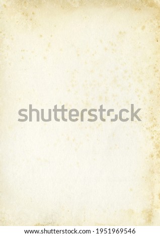 Retro photo paper texture. Old antique sheet paper texture. Announcement board. Recycle vintage paper background. Aged and yellowed wallpaper. Royalty-Free Stock Photo #1951969546
