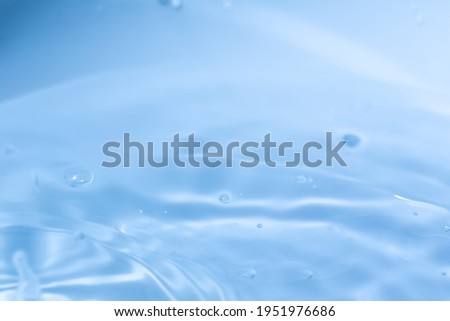 Water surface, underwater, water textures. Images of health and medicine, environment and lifestyle, beverages.