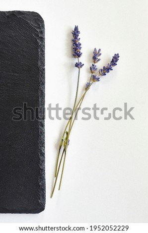 
Mockup dark gray black stone slate lavender