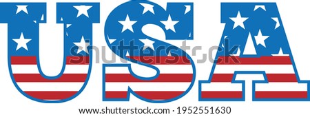 USA - 4th of July design