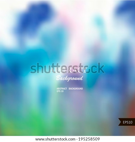 Abstract watercolor background with place for your text